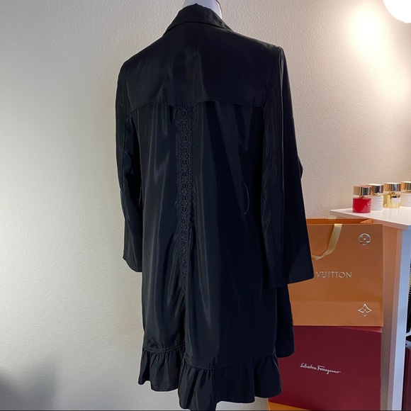 Dolce Gabbana black coat jacket duster - Picture 13 of 15